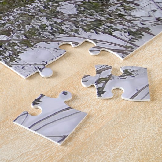 Central Park.Christmas Grüße Puzzle (Seite)