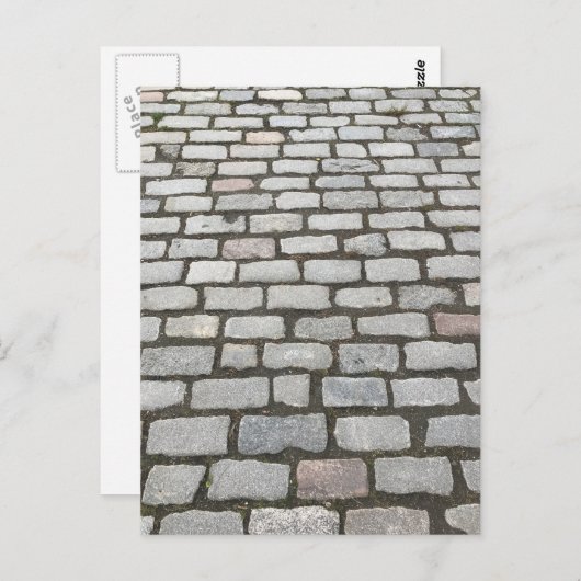 Central Park Cobblestones Stone Wege NYC Foto Postkarte (Vorne/Hinten)