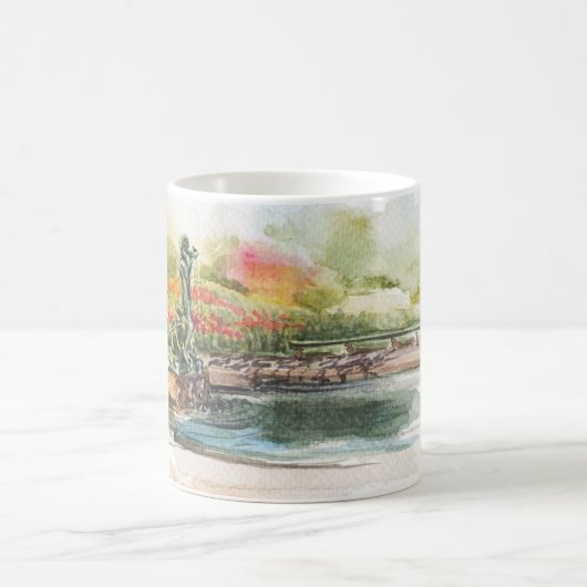 Central Park Conservatory Garden mug Kaffeetasse (Mittel)