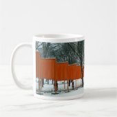 Central Park - die Tor-Ausstellung Kaffeetasse (Links)