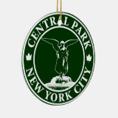 Central Park-Engel Keramik Ornament (Rechts)