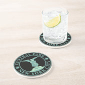 Central Park-Engel Untersetzer (Seite)