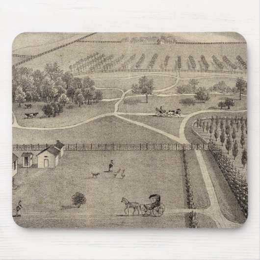 Central Park Farm & Residence Geo S Park Mousepad (Vorne)