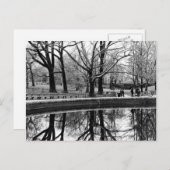 Central Park Foto, NYC Postkarte (Vorne/Hinten)