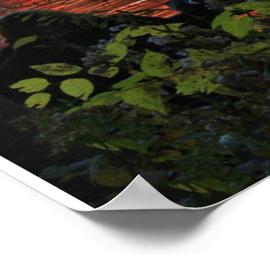 Central Park: Gespräche über die Bow Bridge Poster (Ecke)