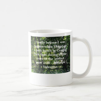 Central Park - glücklicher wenn. Kaffeetasse