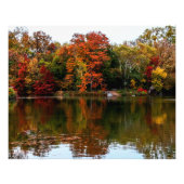 Central Park Herbst Landschaft Foto (Vorne)