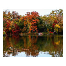 Central Park Herbst Landschaft Foto