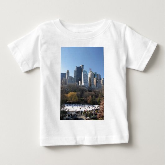 Central Park Ice Rink Baby T-shirt (Vorderseite)