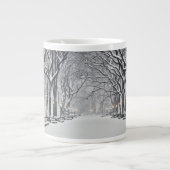 Central Park in Winter 2 Jumbo-Tasse (Vorderseite)