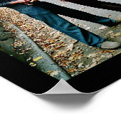 Central Park Kiss Poster (Ecke)