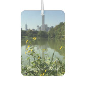 Central Park Lake Blume Skycraper New York NYC Autolufterfrischer (Vorderseite)