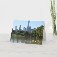 Central Park Lake New York City NYC Fotografy