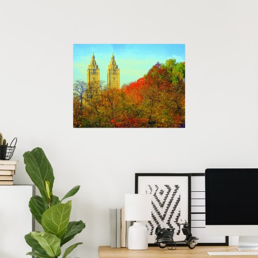 Central Park Lake View 2006 Poster (Heimbüro)