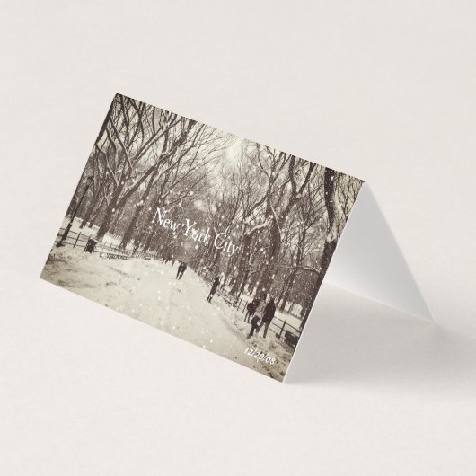 Central Park Magnetkarte (Vorderseite)