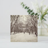 Central Park Magnetkarte Dankeskarte (Stehend Vorderseite)