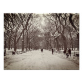 Central Park Mall Fotodruck (Vorne)