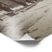 Central Park Mall Fotodruck (Ecke)