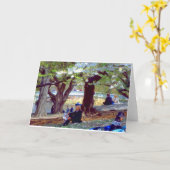 Central Park Manet Karte (Gelbe Blume)