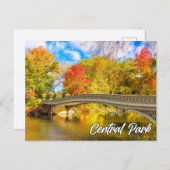 Central Park, Manhattan, New York, USA Postkarte (Vorne/Hinten)