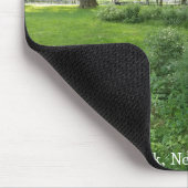 Central Park Nature New York City Trees Mousepad (Ecke)