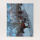 Central Park New York.Christmas Greetings Jigsaw P Puzzle (Vertikal)