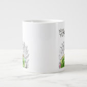 Central Park & New York City Collage Jumbo-Tasse (Vorderseite)