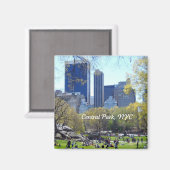 Central Park, New York City Magnet (Vorderseite/Rückseite)