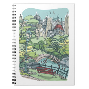 Central Park   New York City, NY Notizblock