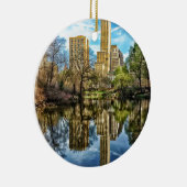 Central Park New York City NYC Keramik Ornament (Rechts)