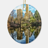 Central Park New York City NYC Keramik Ornament (Links)