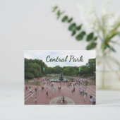 Central Park New York City Postcard Postkarte (Stehend Vorderseite)