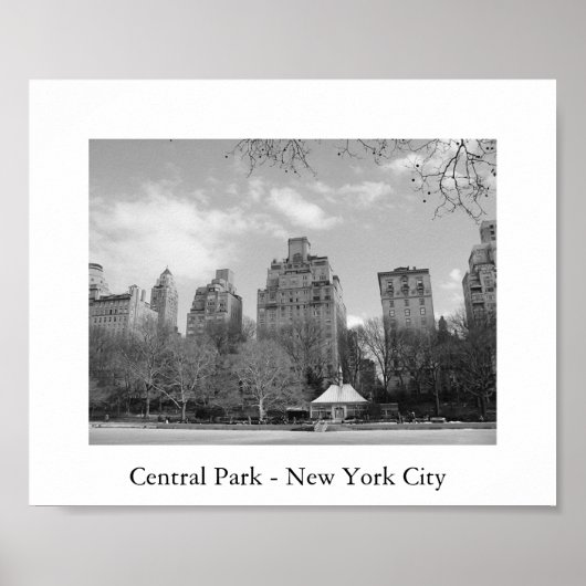 Central Park - New York City Poster (Vorne)
