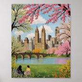Central Park New York City Poster (Vorne)