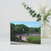 Central Park, New York City Postkarte (Stehend Vorderseite)