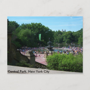 Central Park, New York City Postkarte
