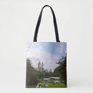 Central Park New York City Skyline & See Szenerie Tasche