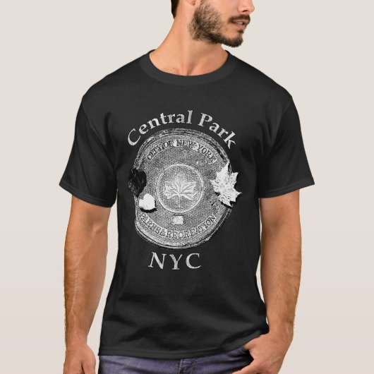 Central Park New York City T-Shirt (Vorderseite)