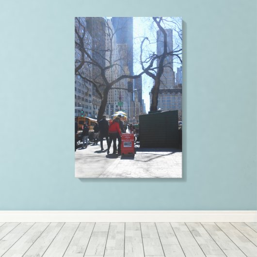 Central Park, New York City, USA Leinwanddruck (Insitu (Holzboden))