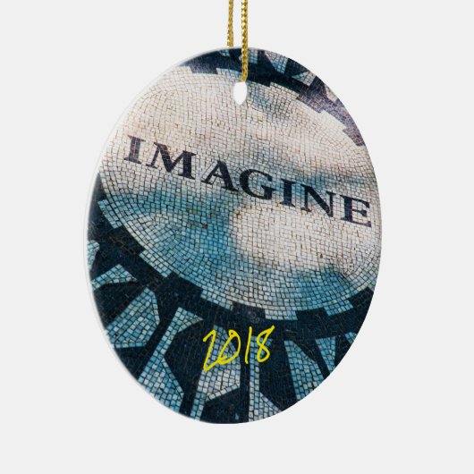 Central Park, New York Keramik Ornament (Rechts)