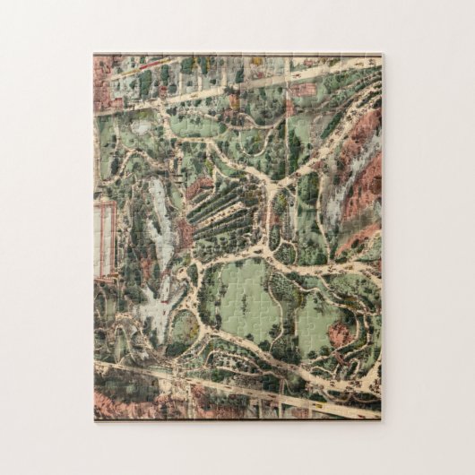 Central Park New York Puzzle (Vertikal)