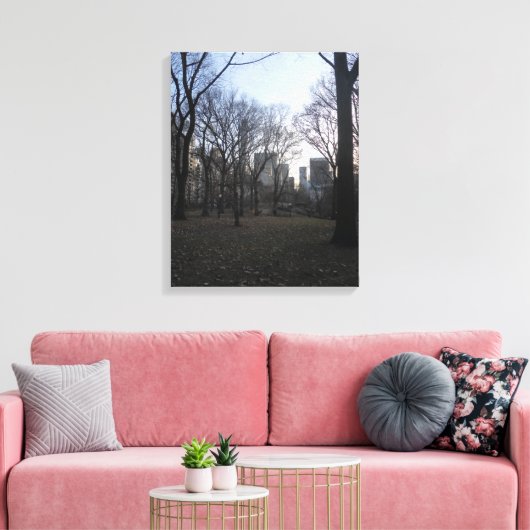 Central Park. NYC Canvas Print Leinwanddruck (Insitu (Wohnzimmer))