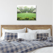 Central Park NYC Conservatory Garden Foto Leinwand (Insitu (Schlafzimmer))