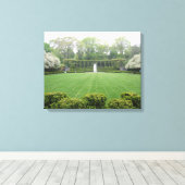 Central Park NYC Conservatory Garden Foto Leinwand (Insitu (Holzboden))
