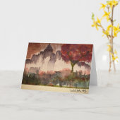 Central Park, NYC Grußkarte Karte (Gelbe Blume)