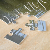 Central Park NYC Lake Fotografy Midtown Skyline Puzzle (Seite)