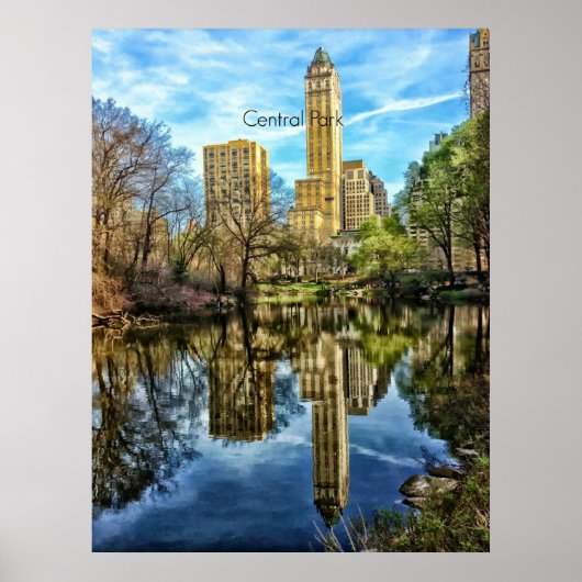 Central Park, NYC Poster (Vorne)