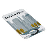 Central Park, NYC - Schnee Magnet (Rechte Seite)