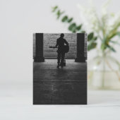 Central Park NYC Street Scene Postkarte (Stehend Vorderseite)