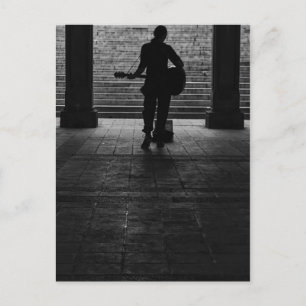 Central Park NYC Street Scene Postkarte